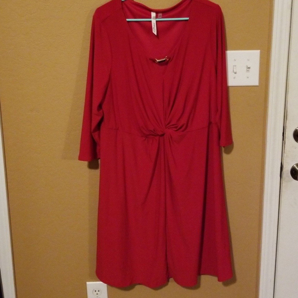 Red dress